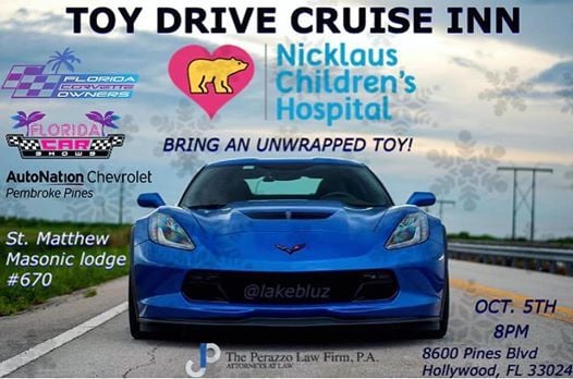 Chevrolet Pembroke Pines >> Toy Drive Cruise Inn At Autonation Chevrolet Pembroke Pines Chevrolet Pembroke Pines >> Toy Drive Cruise Inn At Autonation Chevrolet Pembroke Pines