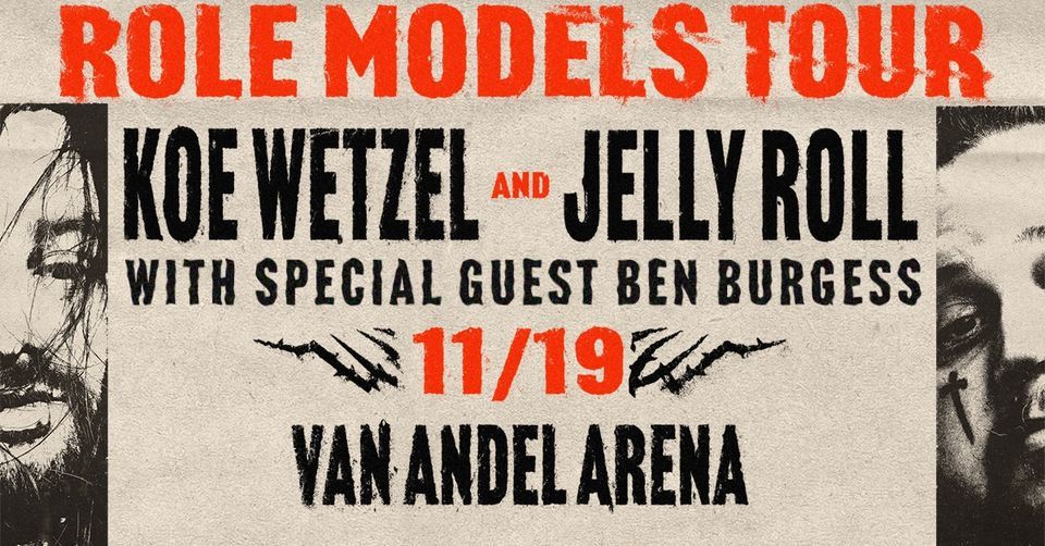 Koe Wetzel & Jelly Roll, Van Andel Arena, Grand Rapids, November 19