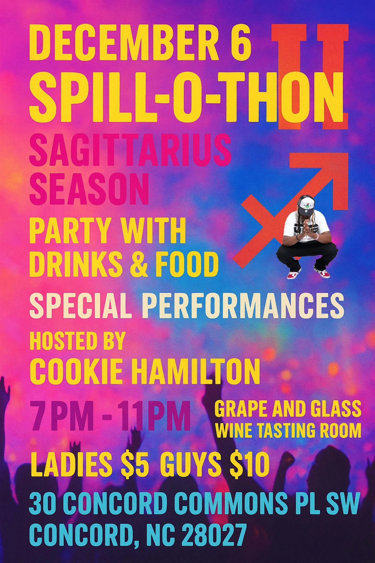 Spill-O-Thon 2, 6 December | Event in Concord | AllEvents