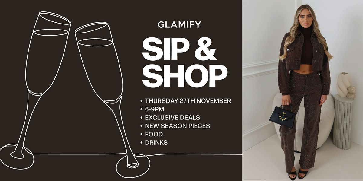 GLAMIFY BLACK FRIDAY SIP & SHOP 27TH NOVEMBER, 27 November | Event in Scarisbrick | AllEvents