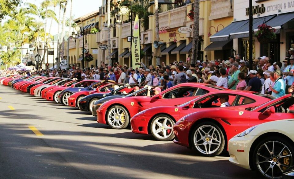 Naples Cars On 5th, 5th Avenue South, Naples, 3 February 2024