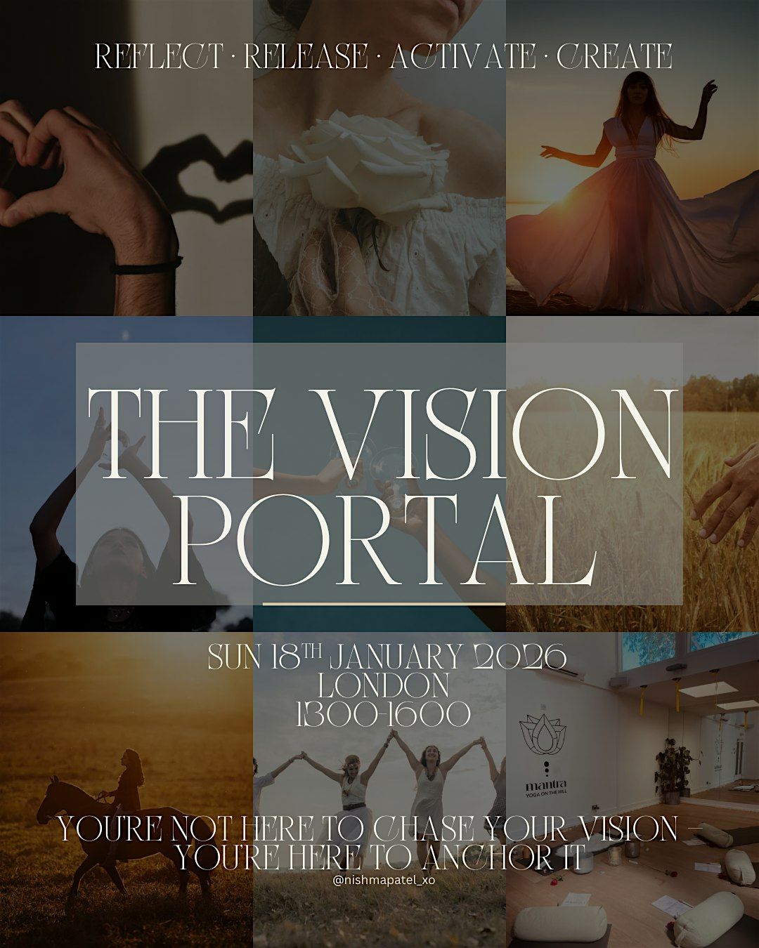 The Vision Portal: A Vision board experience with reiki + sound healing, 18 January | Event in Richmond | AllEvents