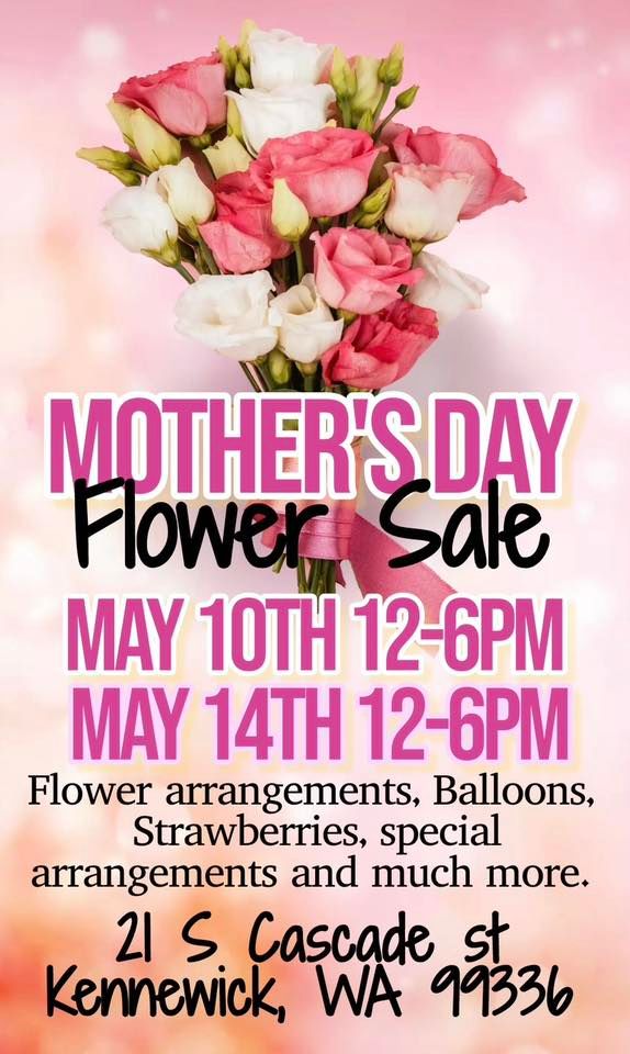 Mothers Day Flower Sale, The Family Resource Center of the TriCities