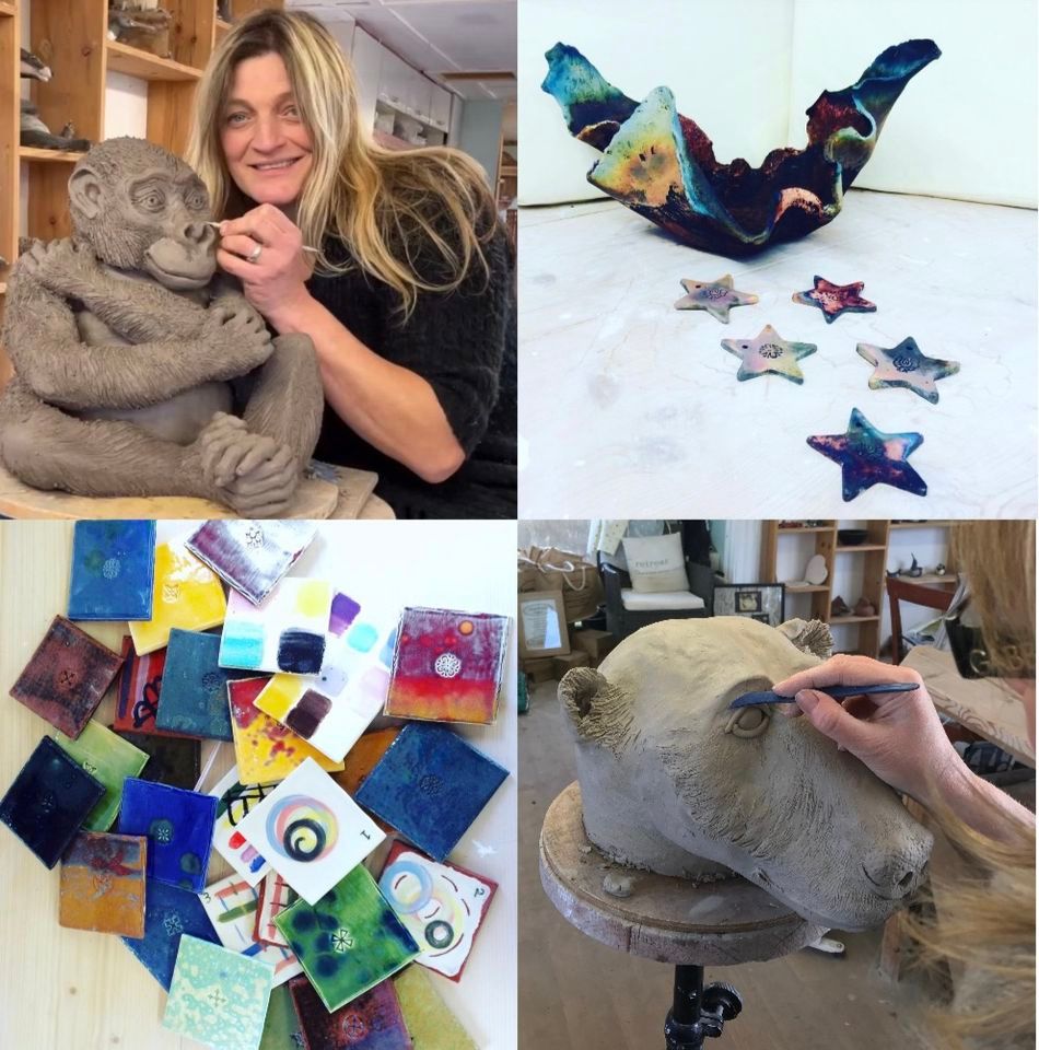 6 Week Evening Class in Sculpting & Slab Building with FREE 1 hour