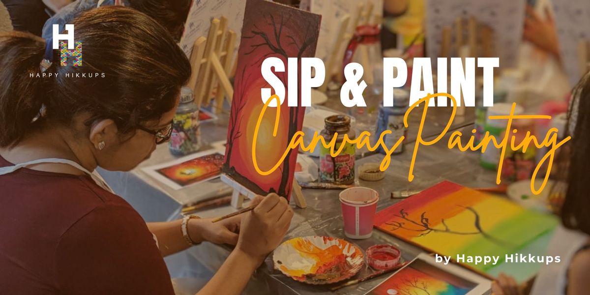 Sip & Paint - Canvas Painting Experience, 22 June | Event in Mumbai | AllEvents