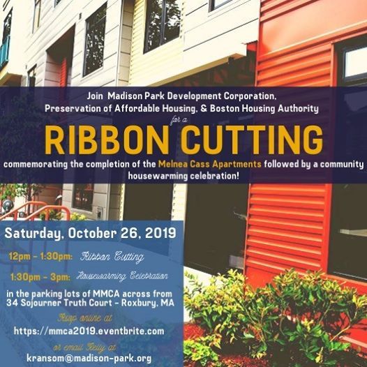 Melnea Cass Apartments Ribbon Cutting Housewarming Celebration