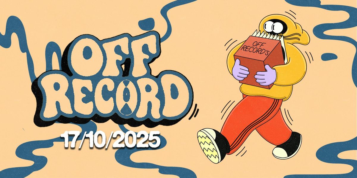 Off Record // 17th Sept, 17 October | Event in Bristol | AllEvents