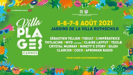 Villa Plages Cannes 5 Au 8 Aout 2021 August 5 To August 8 Online Event Allevents In