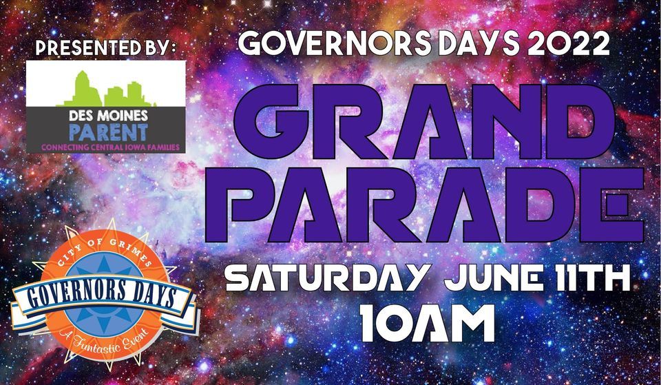 Governors Days 2022 Grand Parade!, Grimes South Sports Complex, June