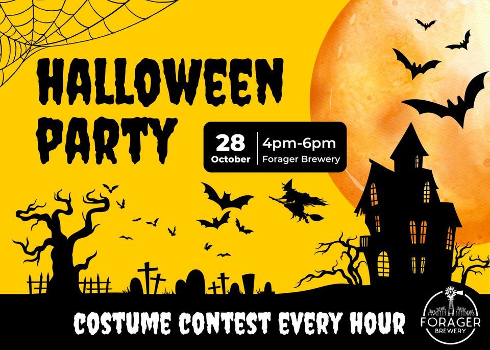 Adult Costume Contest and Halloween Fun at Forager, Forager Brewery, Rochester, October 28 2023