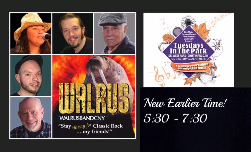 WALRUS Rocks Chittenango!, Dr.west park, Chittenango, 29 August 2023 ...
