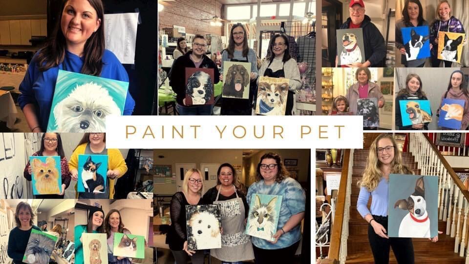 Paint your pet canvas , 131 Art Aly, Monroe, LA 712016721