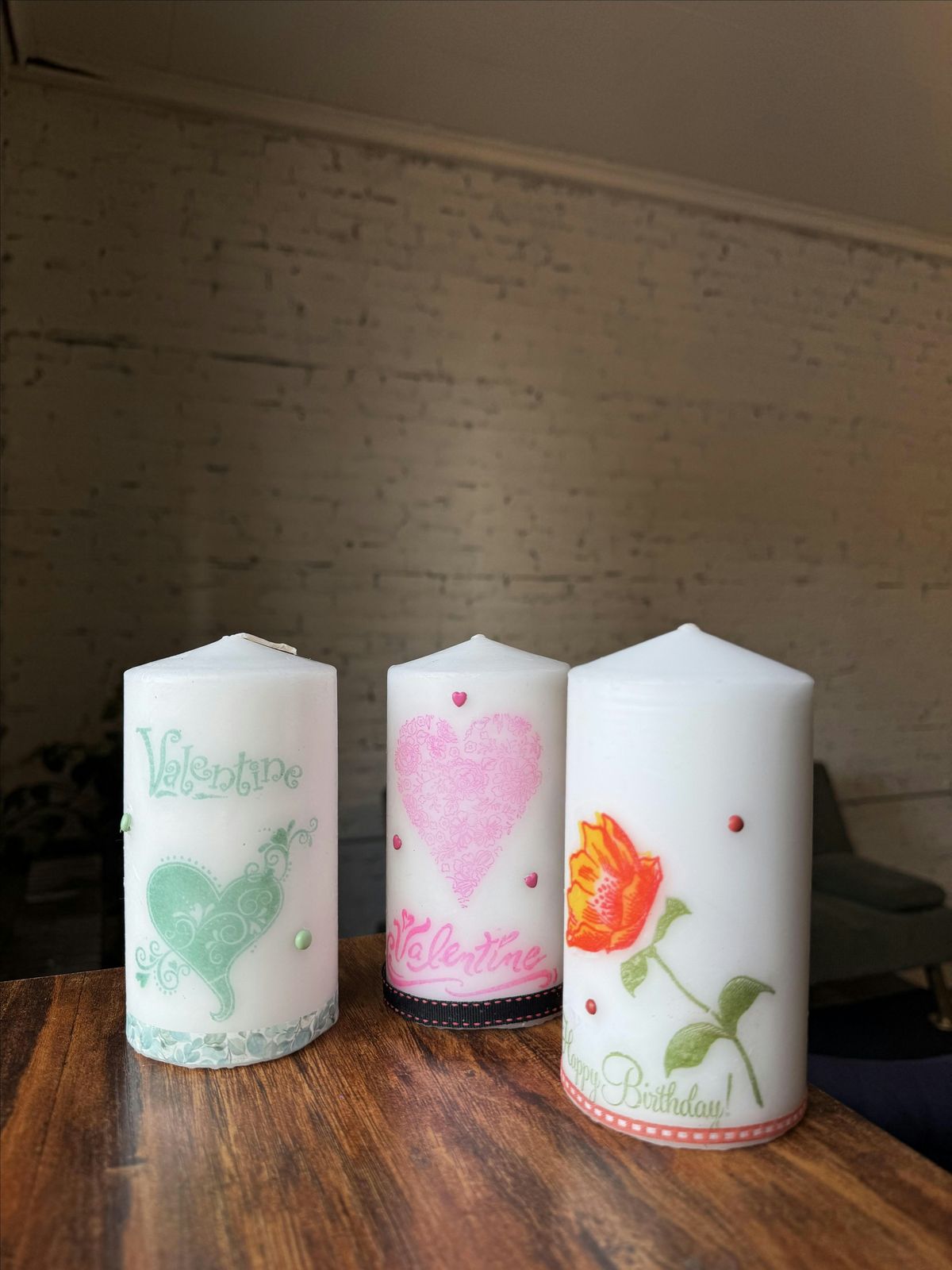 Clares Crafty Class- Candle