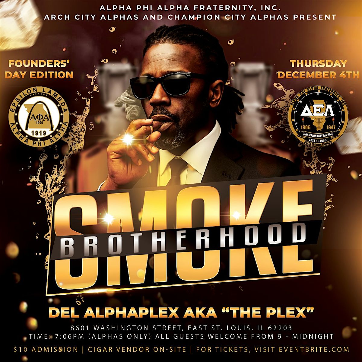 Founders' Day Brotherhood Smoke 2025, 4 December | Event in East St. Louis | AllEvents