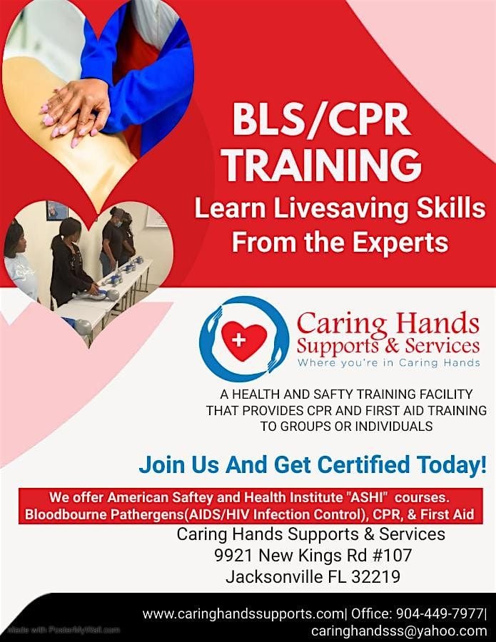 AHA CPR/BLS Renewal Course – 2-Year Certification, Same Day Card!, 3 December | Event in Jacksonville | AllEvents
