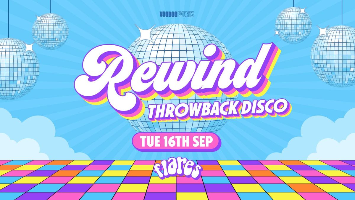 Rewind - Throwback Freshers Disco! 🪩, 16 September | Event in Newcastle Upon Tyne | AllEvents