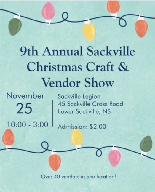 9th Annual Sackville Christmas Craft and Vendor Show, 45 Sackville