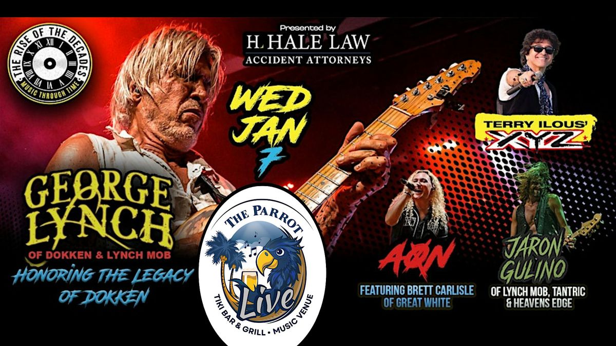 George Lynch of Dokken & Lynch Mob Presented by Hale Law, 7 January | Event in Sarasota | AllEvents