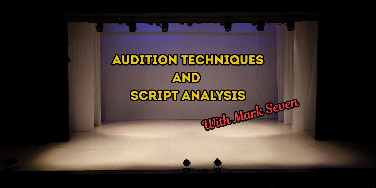 Akron Script Audition Techniques and Script Analysis, 1653 Merriman Rd suite 100 c ...