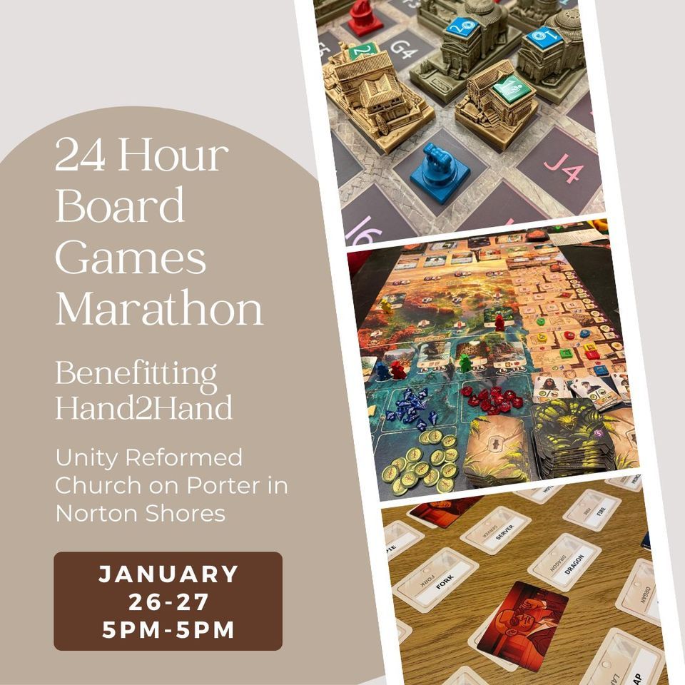 24 Hour Board Games , Unity Reformed Church, Muskegon, 26