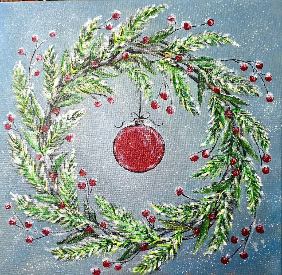 Happy Holidays Paint Class at the Log Cabin!, 20 December | Event in Lebanon | AllEvents