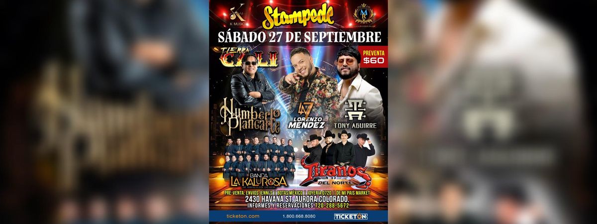 TONY AGUIRRE, HUMBERTO PLANCARTE Y MAS in Aurora, 27 September | Event in Aurora | AllEvents