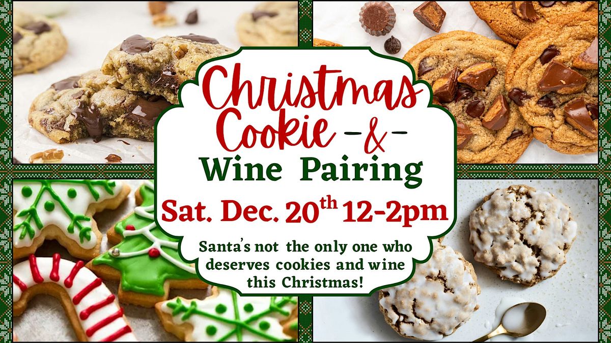 Christmas Cookie and Wine Pairing | Sat. Dec. 20th 12pm to 2pm, 20 December | Event in Leesburg | AllEvents