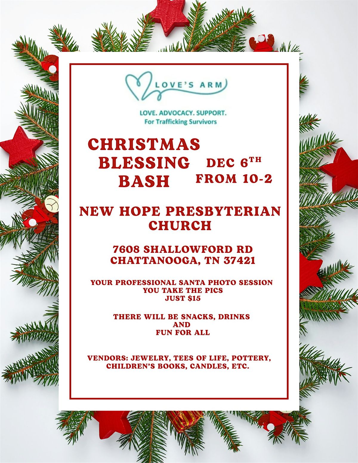 Blessing Bash, 6 December | Event in Chattanooga | AllEvents