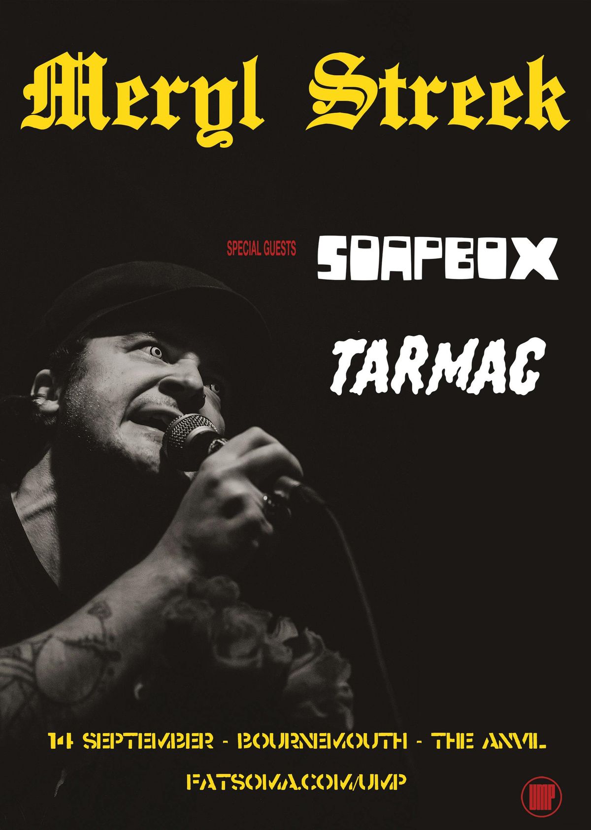 Meryl Streek, Soapbox + Tarmac, 14 September | Event in Bournemouth | AllEvents
