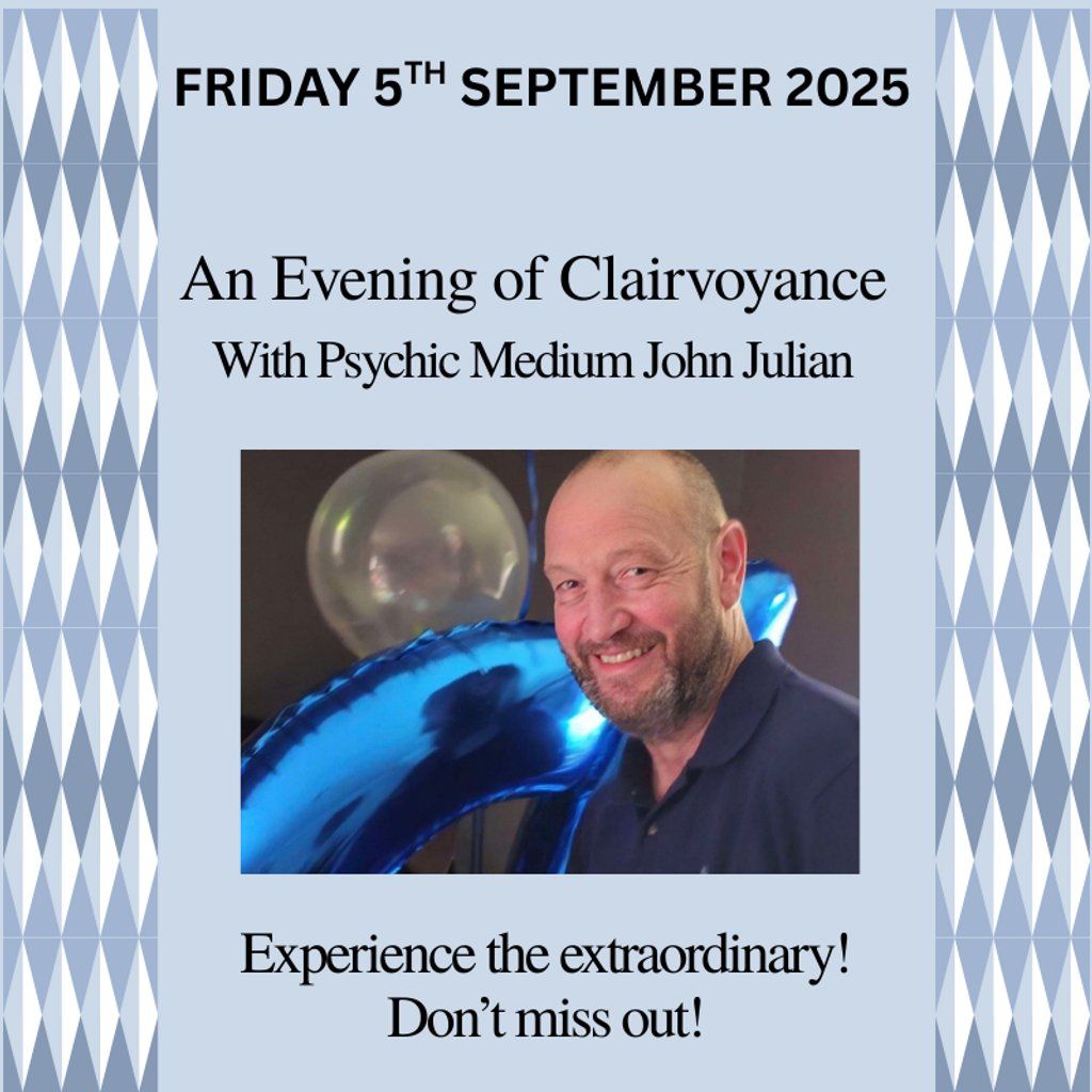 An Evening of Clairvoyance, 5 September | Event in Ipswich | AllEvents