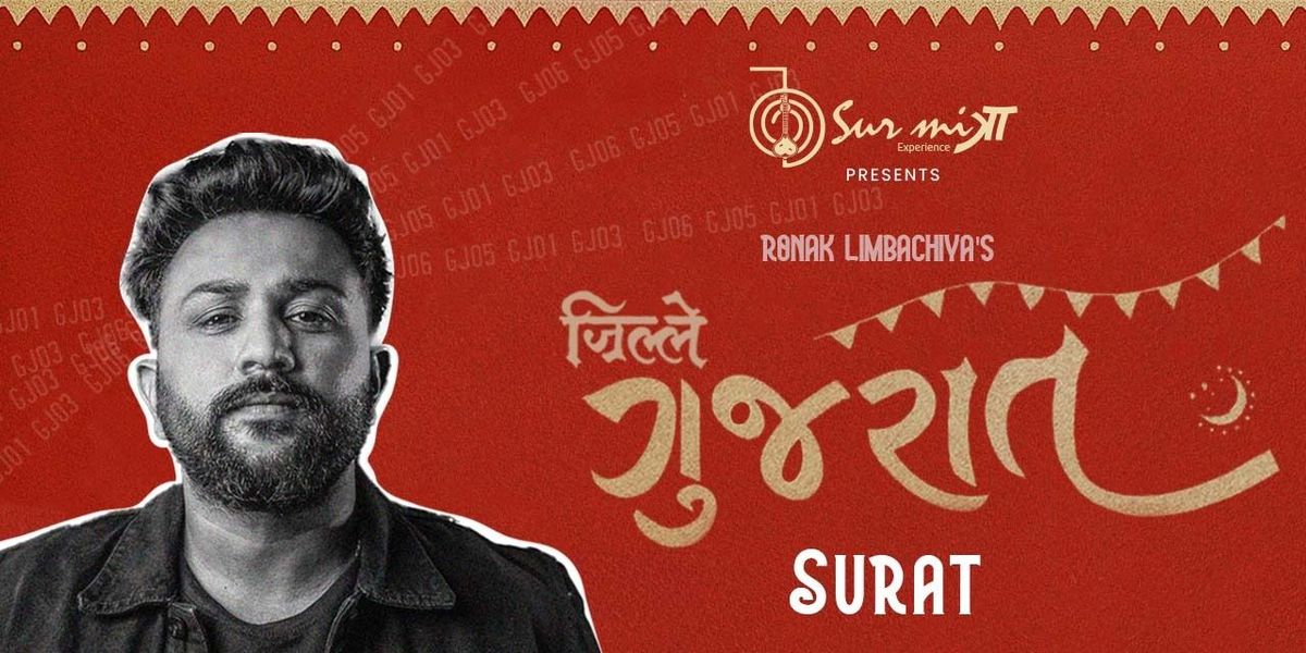 Jille Gujarat- Ronak Limbachiya LIVE (Surat), 18 May | Event in Surat | AllEvents