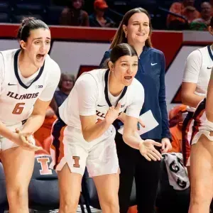 Parking USC Trojans at Illinois Fighting Illini Womens Basketball