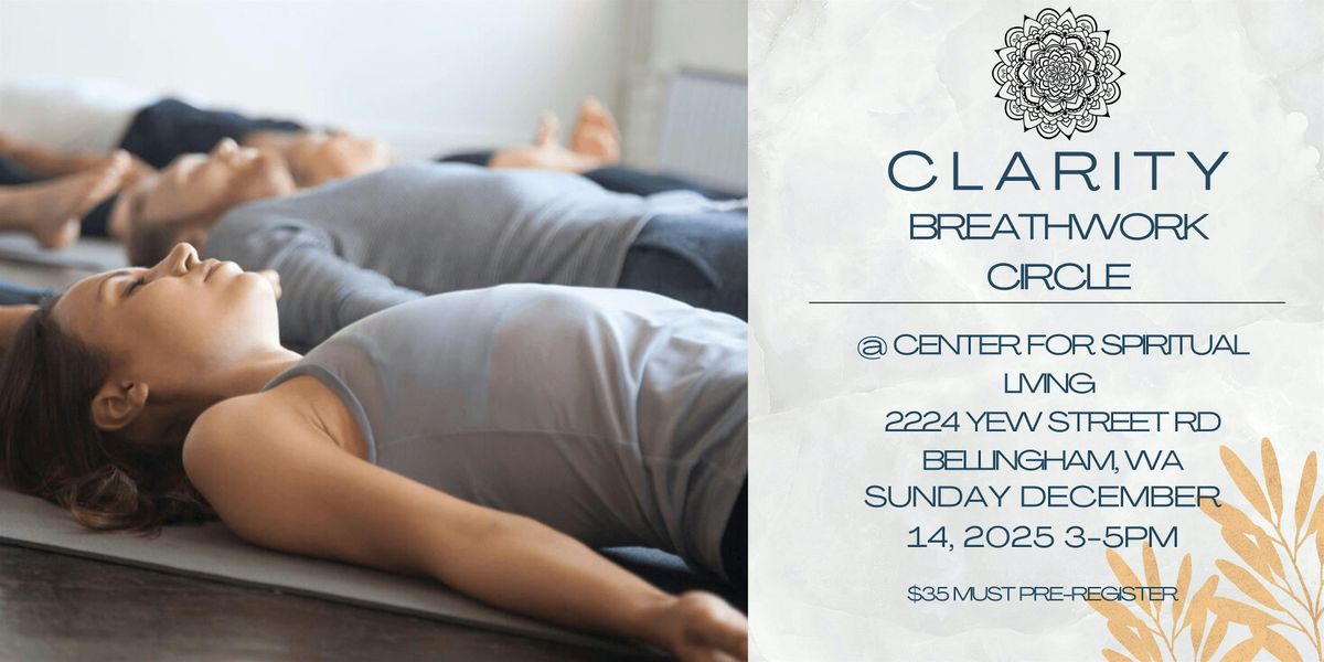 Clarity Breathwork Circle December 14, 2025, 14 December | Event in Bellingham | AllEvents