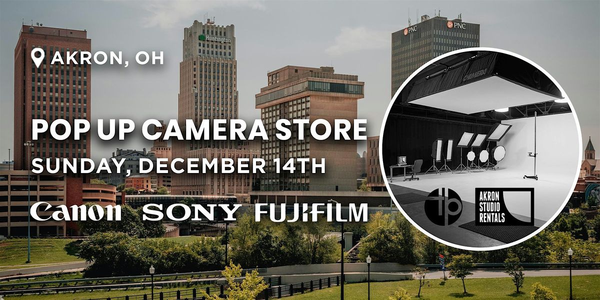 Pop Up Camera Store | Akron, OH, 14 December | Event in Akron | AllEvents