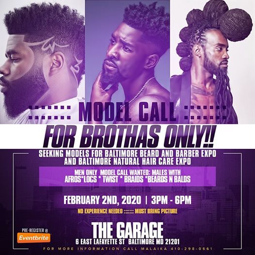Model Call For Brothas Only At The Garage Baltimore