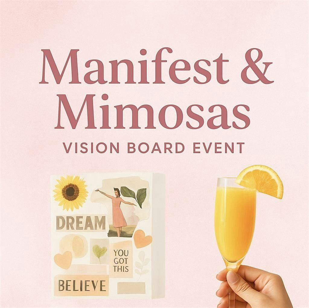 Manifest & Mimosas: Vision Board Event, 7 December | Event in Melville | AllEvents