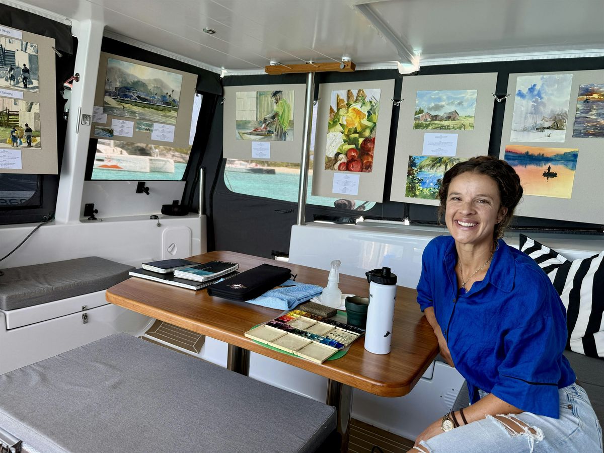 Paintings and Stories from Jonalyn’s Year at Sea