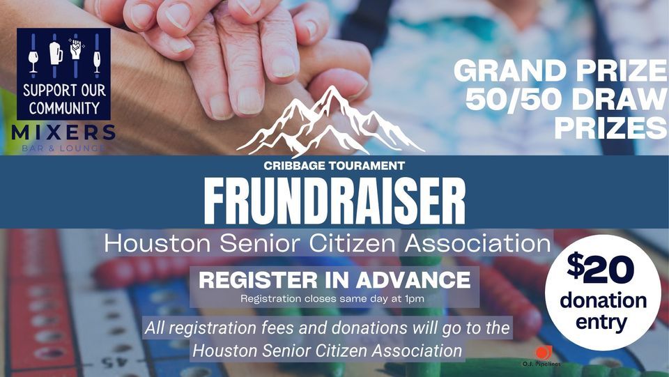 Cribbage Tournament FUNDRAISER For the Houston Senior Citizen