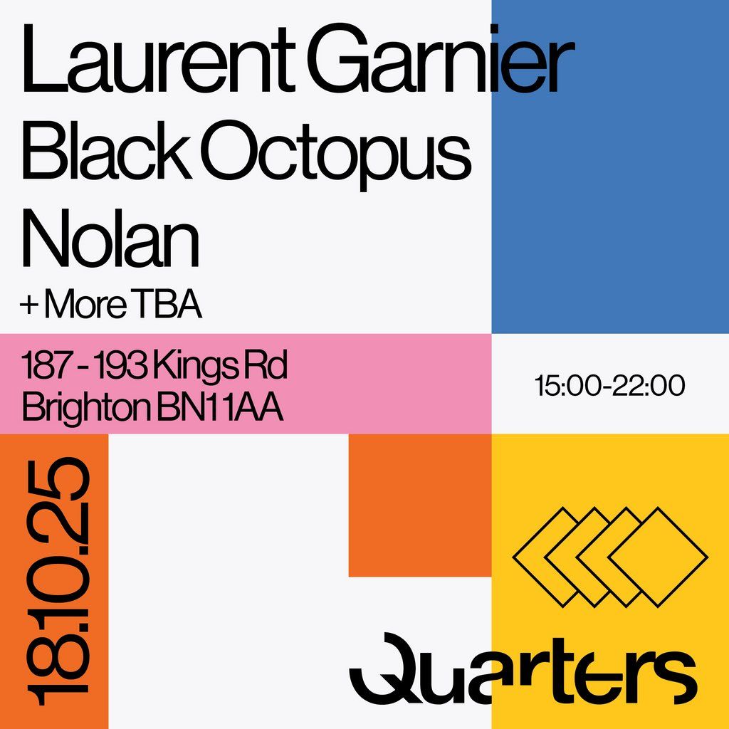 Laurent Garnier, 18 October | Event in Brighton | AllEvents
