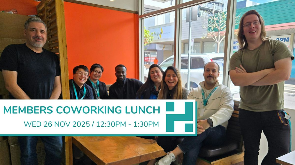 iHarvest - Members Only Coworking Lunch | Event in Sunshine | AllEvents