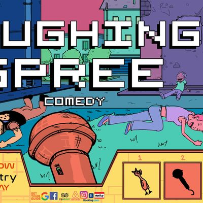Laughing Spree: English Comedy on a BOAT (FREE SHOTS) 05.07.
