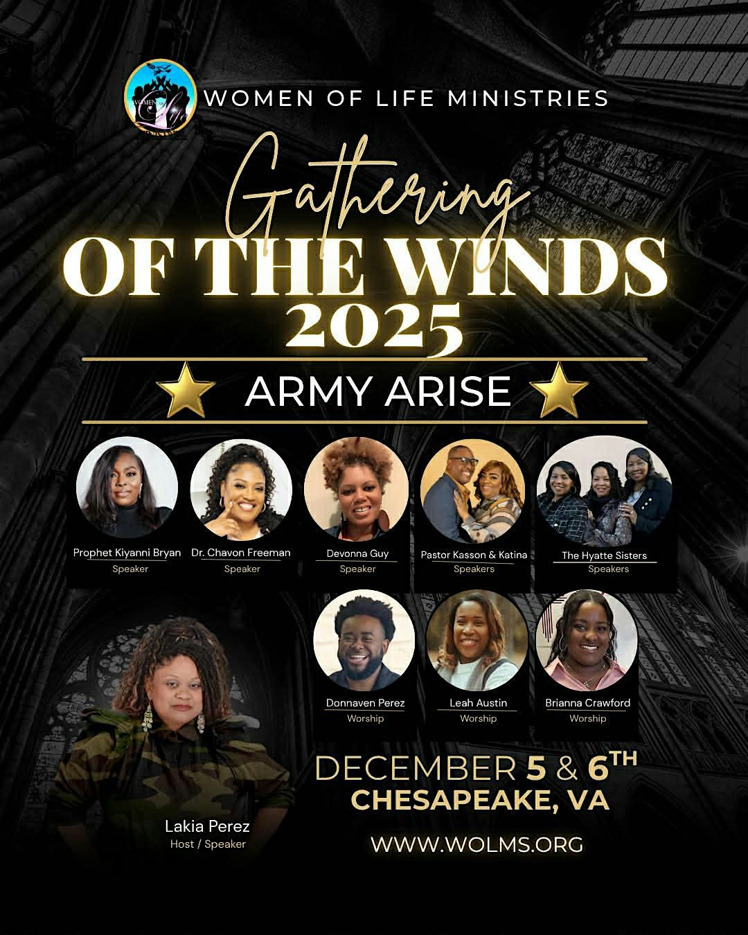 The Gathering of the Winds Conference | Event in Chesapeake | AllEvents