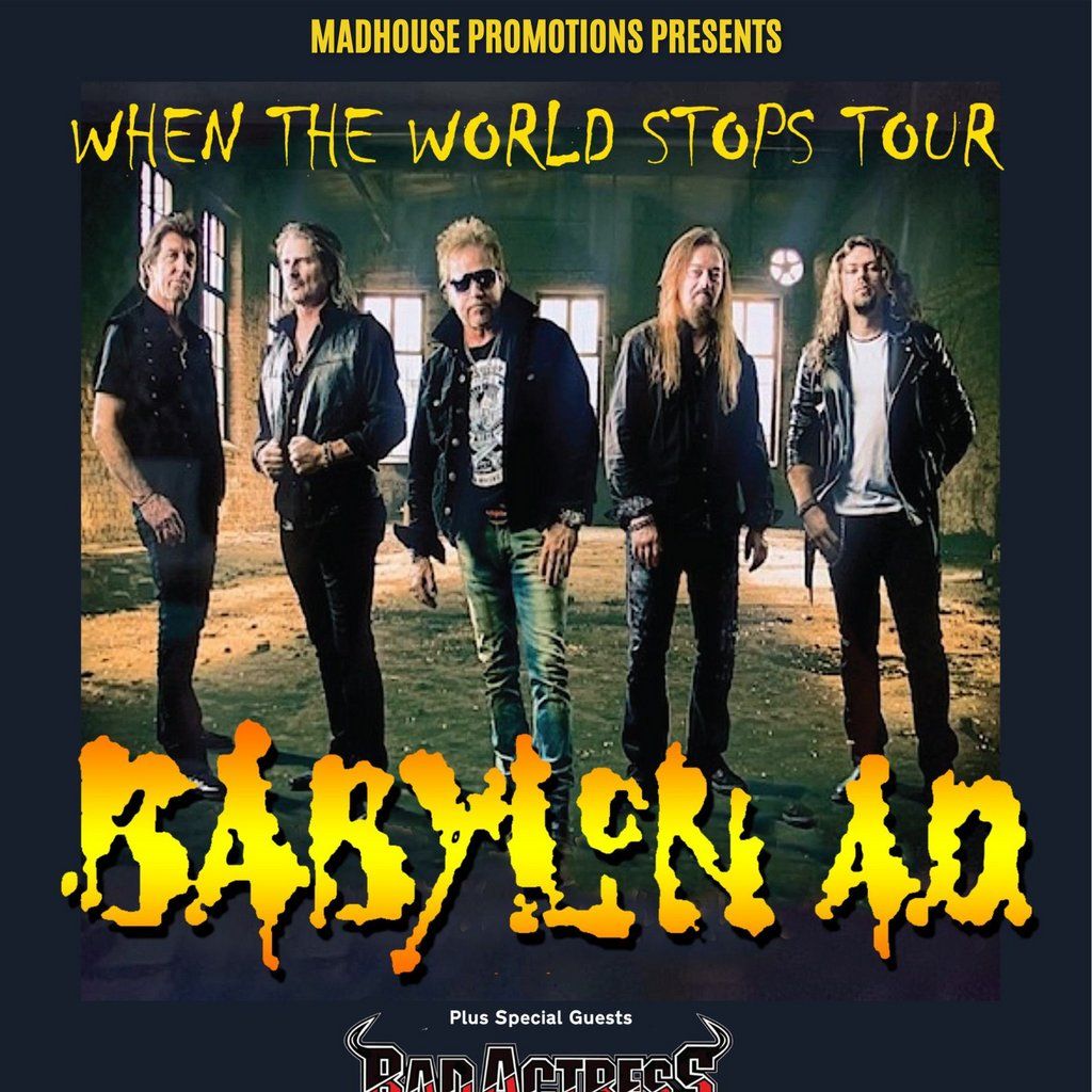 Babylon A.D with support from Bad Actress, 13 September | Event in Preston | AllEvents