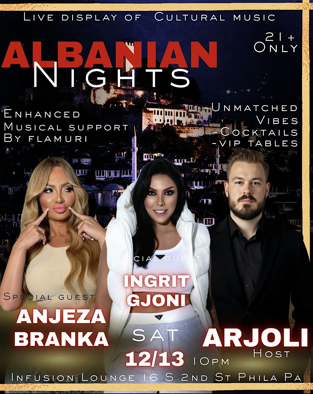 Albanian Nights, 13 December | Event in Philadelphia | AllEvents