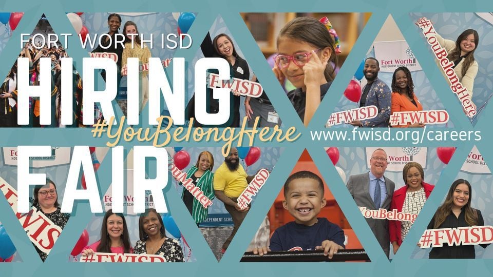 Fort Worth ISD Hiring Event O D Wyatt High School Fort Worth May 6 fort-worth-isd-hiring-event-o-d-wyatt-high-school-fort-worth-may-6