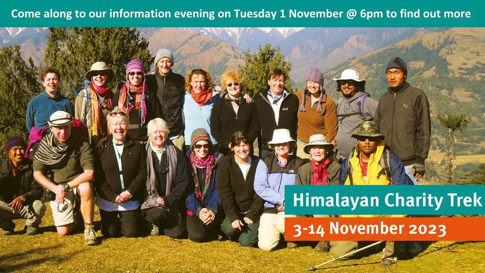 Himalayan Trek Yeovil information evening, St. Margaret's Hospice