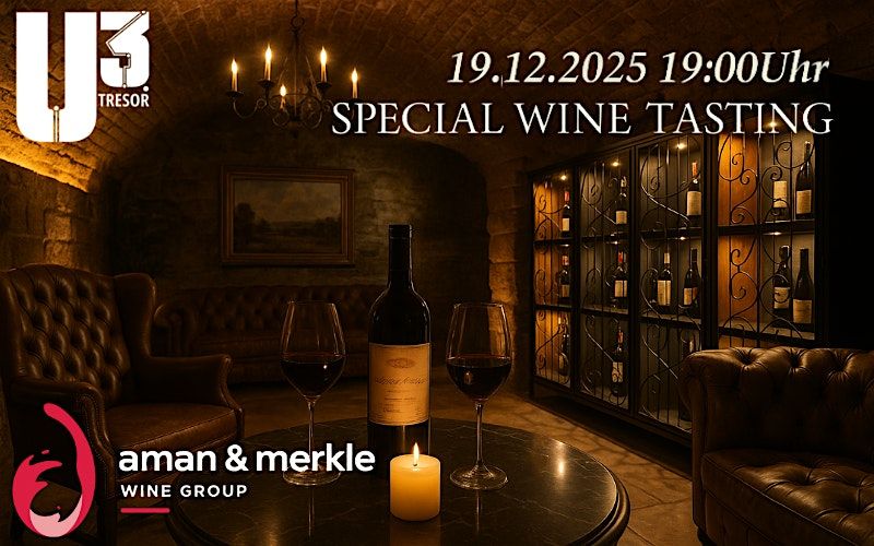 special wine tasting @u3.tresor, 19 December | Event in Augsburg | AllEvents