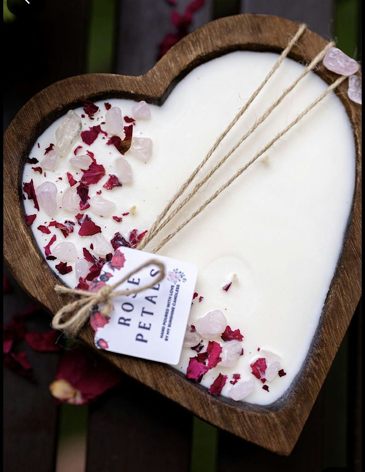 Valentine Candle making DIY w/Holly!