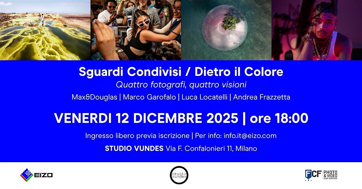 Sguardi Condivisi / Dietro il Colore, 12 December | Event in Milano | AllEvents