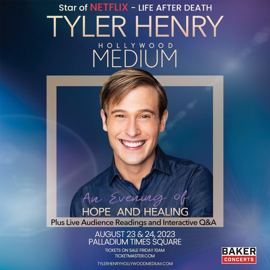 Tyler Henry at Bakersfield Fox Theater, 7 May | Event in Bakersfield | AllEvents